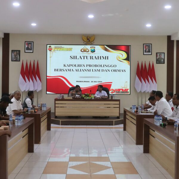 Tatap Muka Kapolres Probolinggo dan LSM, Bahas Keamanan Daerah