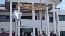 Sidang Tilang Diwarnai Insiden Robohnya Plafon Kejari Ponorogo