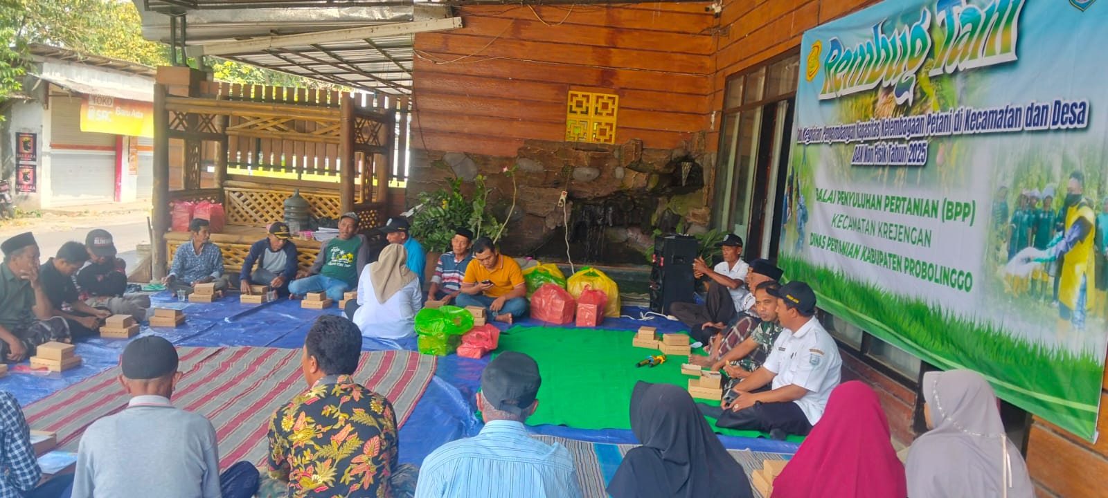 BPP Dan TNI Bersatu Dalam Rembug Tani Kecamatan Krejengan