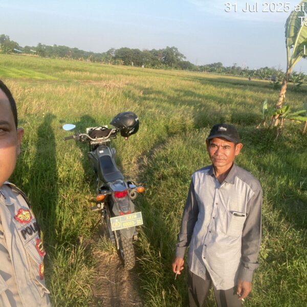 Polsek Cikupa Lakukan Pengecekan Lahan Program Commander Wish “Parakan Ketapang” untuk Penanaman Jagung