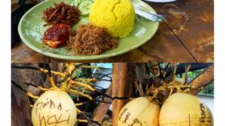 Kedai Juriah, Sedia Nasi Kuning Hingga Ayam Geprek: Meski Baru Buka Sudah Banyak Pelanggan