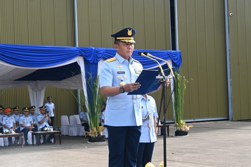 Danlanud Sultan Hasanuddin Pimpin Sertijab Danskadron Teknik 044
