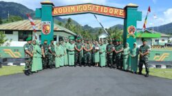 Haru dan Kebanggaan, Kodim 1505/Tidore Gelar Tradisi Lepas Sambut Dandim