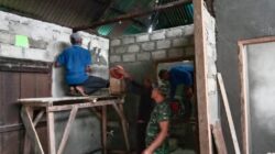 TMMD 125 Kodim 1506/Namlea Rehap Rumah Tidak Layak Huni Ibu Wahadu Letetuny Capai 45%