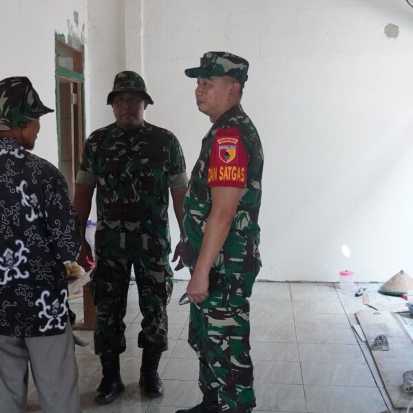 Dansatgas TMMD 125 Bojonegoro Cek Sasaran Pembangunan Rutilahu