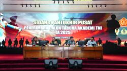 Panglima TNI Pimpin Sidang Pantukhir Pusat Penerimaan Taruna Akademi TNI TA 2025
