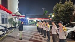 Kanit IK IPDA Andhika Pimpin Apel Ops Cipkon di Polsek Cikupa