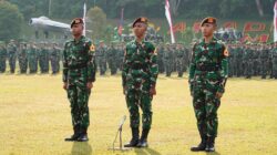 Kakordos Akmil Pimpin Upacara Bendera Minggu Pertama Bulan Agustus