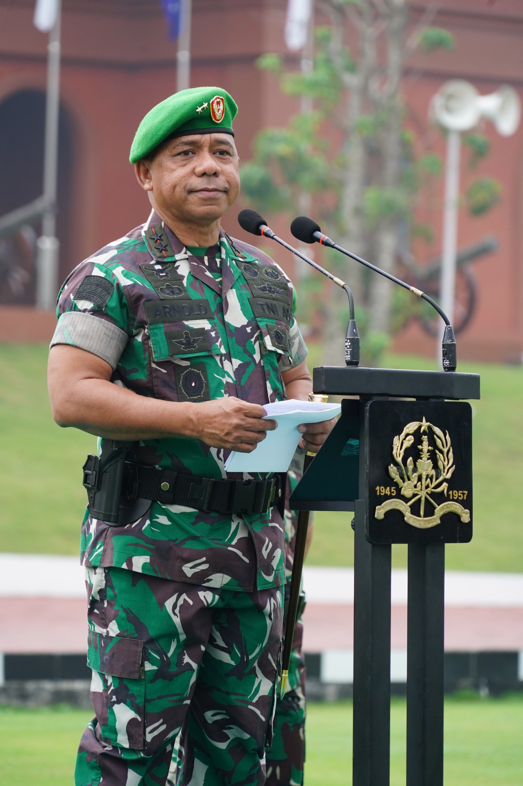Gubernur Akmil Buka Pendidikan Taruna Tingkat II dan III TP 2025/2026