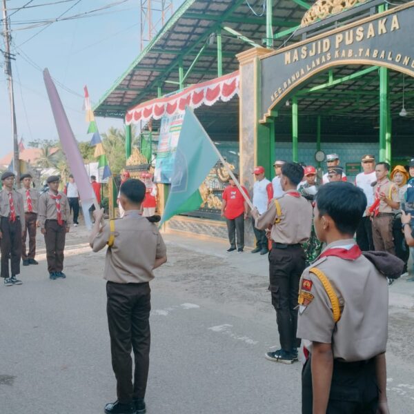 Anggota Kodim 1008/Tabalong Ikuti Napak Tilas Perjuangan Kemerdekaan RI di Kabupaten Tabalong