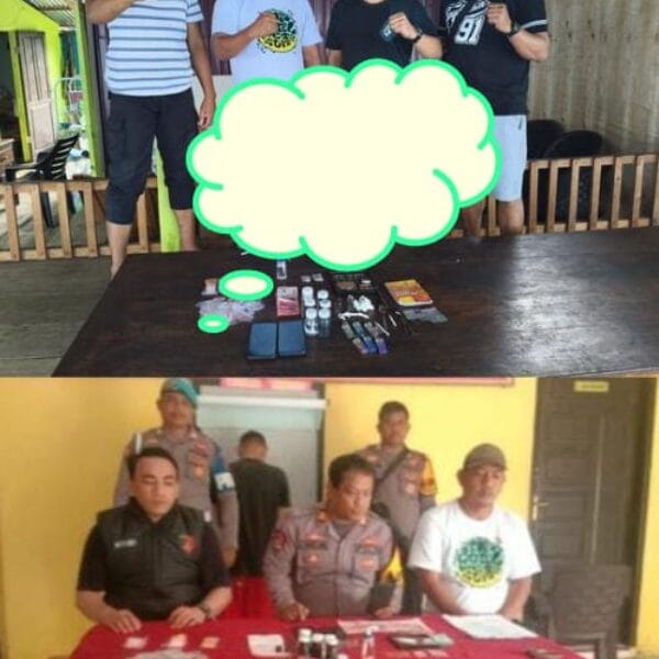 Patut Di Apresiasi Kinerja Kanitreskrim Polsek Bungku Utara Bersama 3 Rekannya, Membukti Keseriusan Berantas Narkoba Jenis Sabu-Sabu.