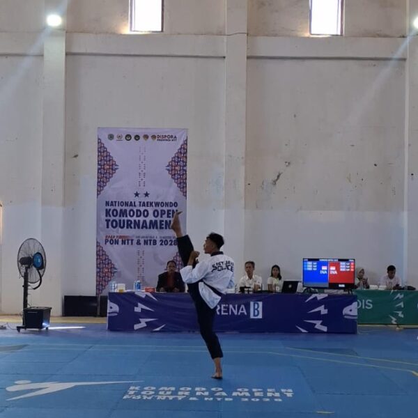 Anggota Polres Probolinggo Kota Raih Prestasi Nasional Taekwondo 2025