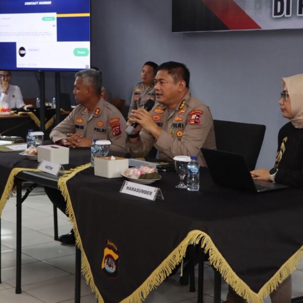 Polresta Tangerang Terima Kunjungan Tim Penelitian Bidgasbin Bahas Strategi Pemberdayaan SDM untuk E-MP