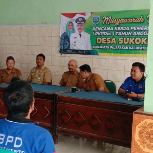 Desa Sukokerto Gelar Musdes RKPDes 2026 Dukung Program Bupati SAE