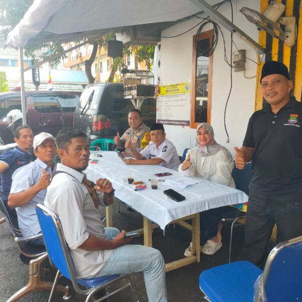 Sambang Desa, Polsek Cikupa Ajak Warga Dukuh Jaga Keamanan Lingkungan