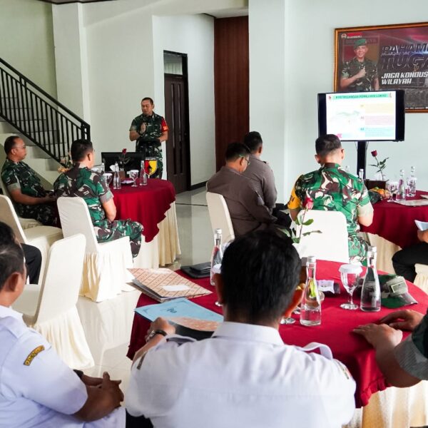 Kodim 0813 Bojonegoro terima Kunjungan Tim Wasev TMMD ke- 125
