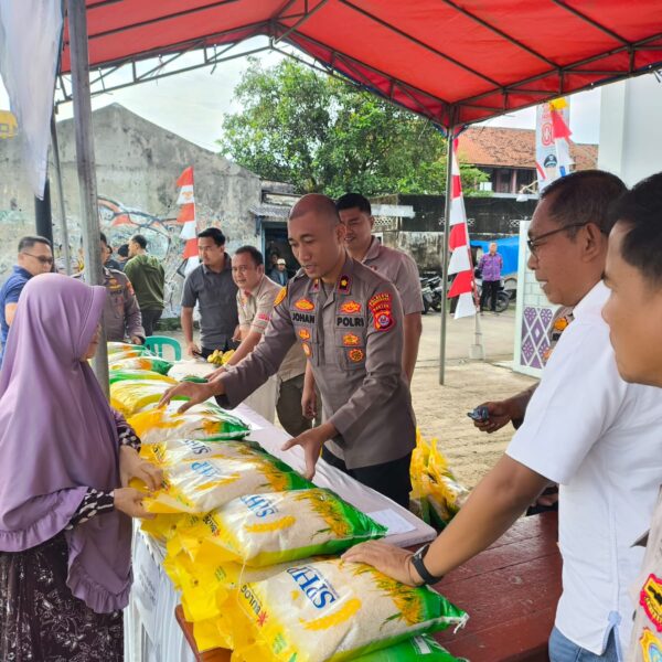 Polsek Cikupa Gelar Gerakan Pangan Murah Sambut HUT RI ke-80