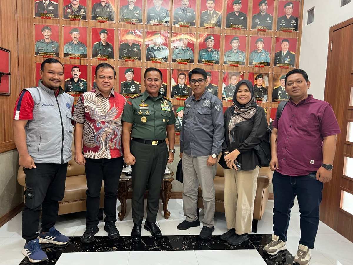 PJS dan Pussenif TNI-AD Siap Bangun Sinergi Baru