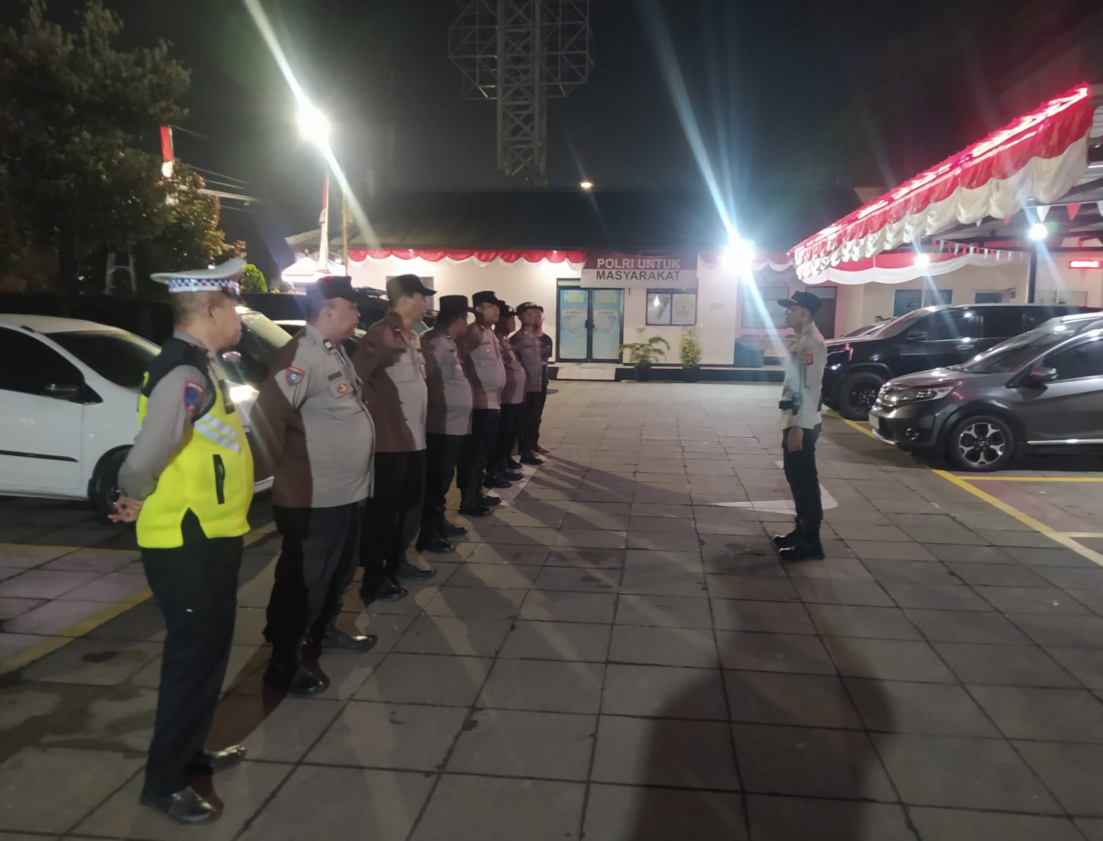 Antisipasi Gangguan Kamtibmas, Polsek Cikupa Laksanakan Ops Cipkon Malam Hari