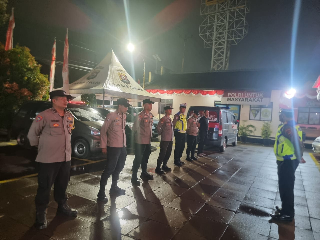 Kapolsek Cikupa Tekankan Pentingnya Kehadiran Polri di Tengah Masyarakat