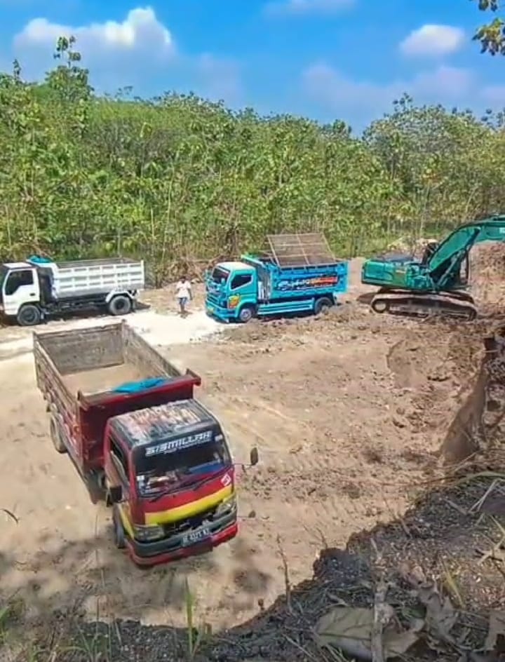 Mafia Tambang Pasir Ngraho Bojonegoro Diduga Kebal Hukum, APH Tidak Bertindak