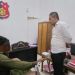 Polres Morowali Utara amankan Pelaku penikaman seorang guru Ngaji saat sholat subuh. untuk motif masih didalami
