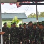 Usai Upacara Bendera, Dandim 1710/Mimika Beri Pengarahan Personel dan PNS Kodim Usai Upacara Bendera, Dandim 1710/Mimika Beri Pengarahan Personel dan PNS Kodim