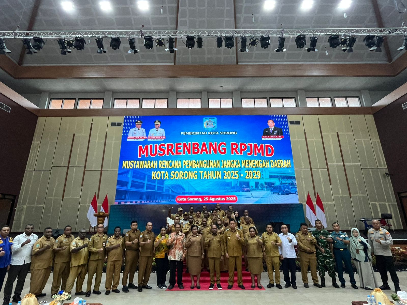 RPJMD Kota Sorong 2025–2029 Dimulai: Fokus Pendidikan Gratis dan Penanggulangan Kemiskinan