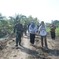 Sinergi Kementan dan TNI, Tim Was Dirjen PSP Pantau Program Cetak Sawah di HST