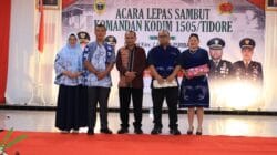 Penuh Keakraban, Acara Lepas Sambut Dandim 1505/Tidore Digelar di Kantor Walikota Tidore