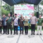 Wujud Sinergi Bersama, Dandim 0906/Kkr Bersama Forkopimda Hadiri Gerakan Pangan Murah