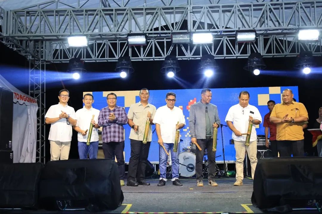Dandim 1505/Tidore Hadiri Meriahnya Pembukaan Kampoeng Rameang