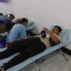 Hari Lalu Lintas, Satlantas Probolinggo Kota Gelar Donor Darah Bersama Ojol