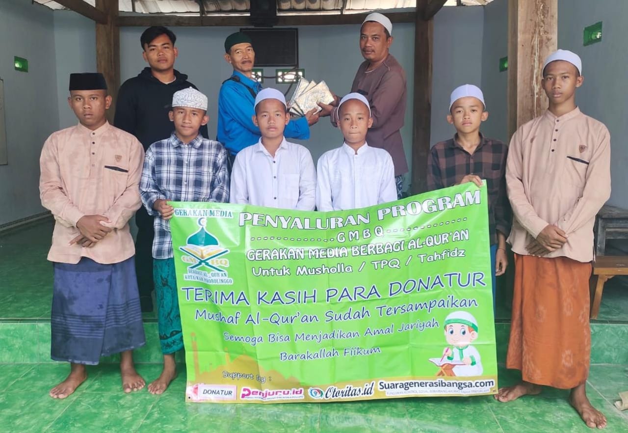 Sejak Berdiri, GMBQ Telah Salurkan 447 Mushaf Al-Qur’an di Probolinggo Raya