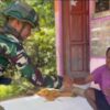 Satgas Pamtas RI-PNG Kewilayahan Yonif 763/SBA Pos Afkrem Laksanakan Binter Pelayanan Kesehatan di Kampung Afkrem. Satgas Pamtas RI-PNG Kewilayahan Yonif 763/SBA Pos Afkrem Laksanakan Binter Pelayanan Kesehatan di Kampung Afkrem.