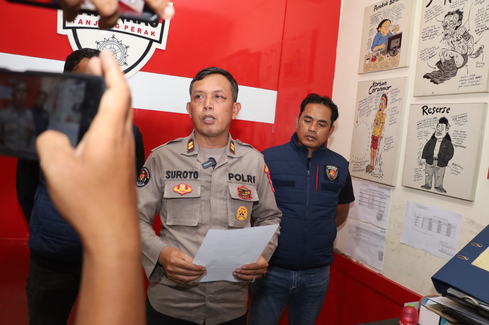 Polres Pelabuhan Tanjungperak Tetapkan 4 Remaja, Tersangka Tawuran di Jalan Kalilom Lor Surabaya*