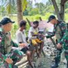 Satgas Yonif 131/Brajasakti Gelar Pelayanan Kesehatan di Kampung Sawiyatami Satgas Yonif 131/Brajasakti Gelar Pelayanan Kesehatan di Kampung Sawiyatami