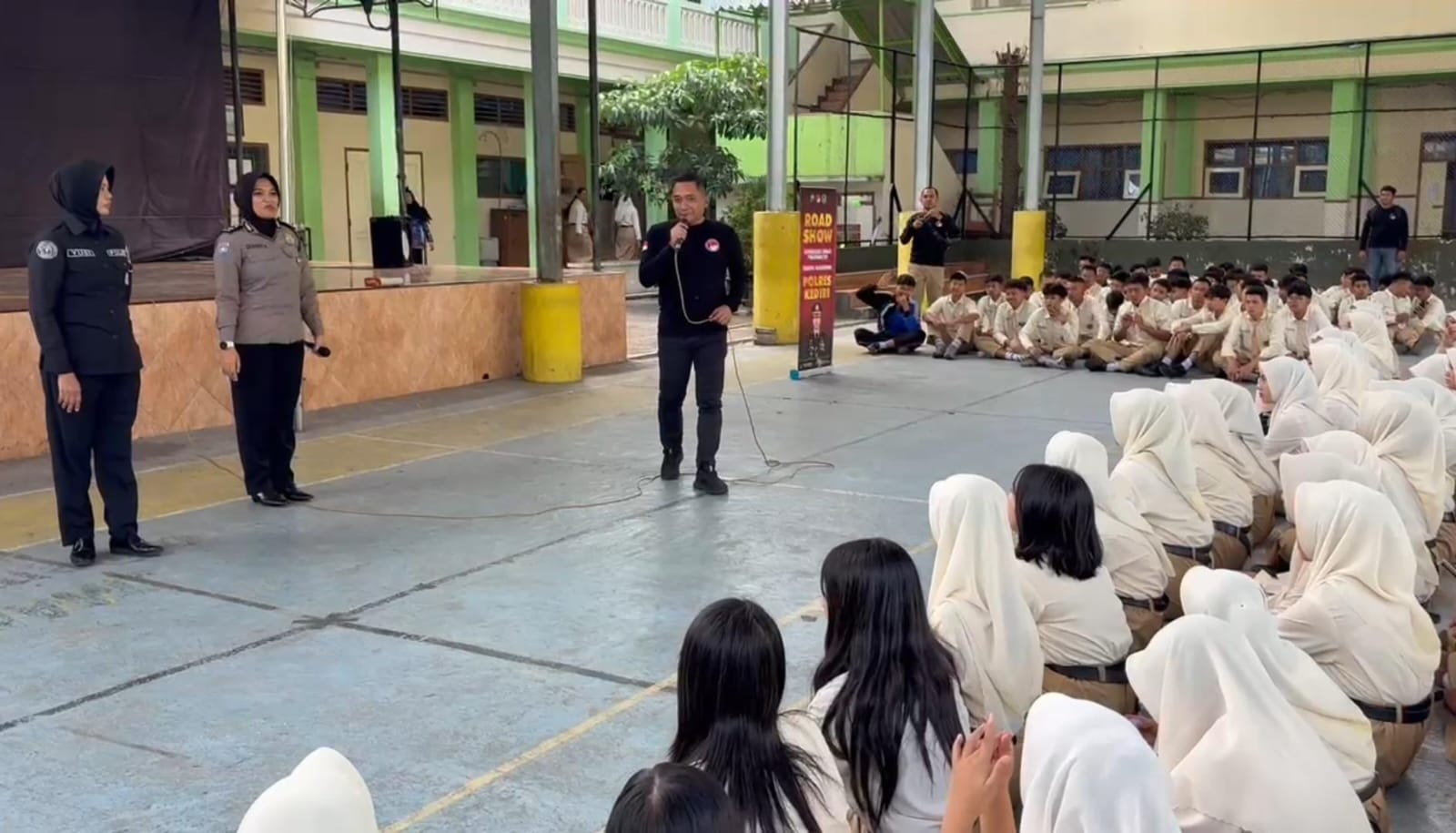 Gandeng Lembaga Pendidikan Polres Kediri Wujudkan Generasi Emas Tanpa Narkoba*