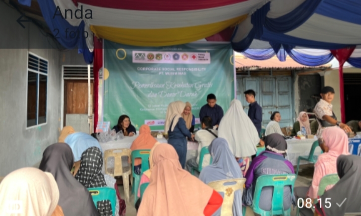 PT. Musim Mas Melalui Program Corporate Social Responsibility Gelar Kegiatan Cek Kesehatan Dan Donor Darah