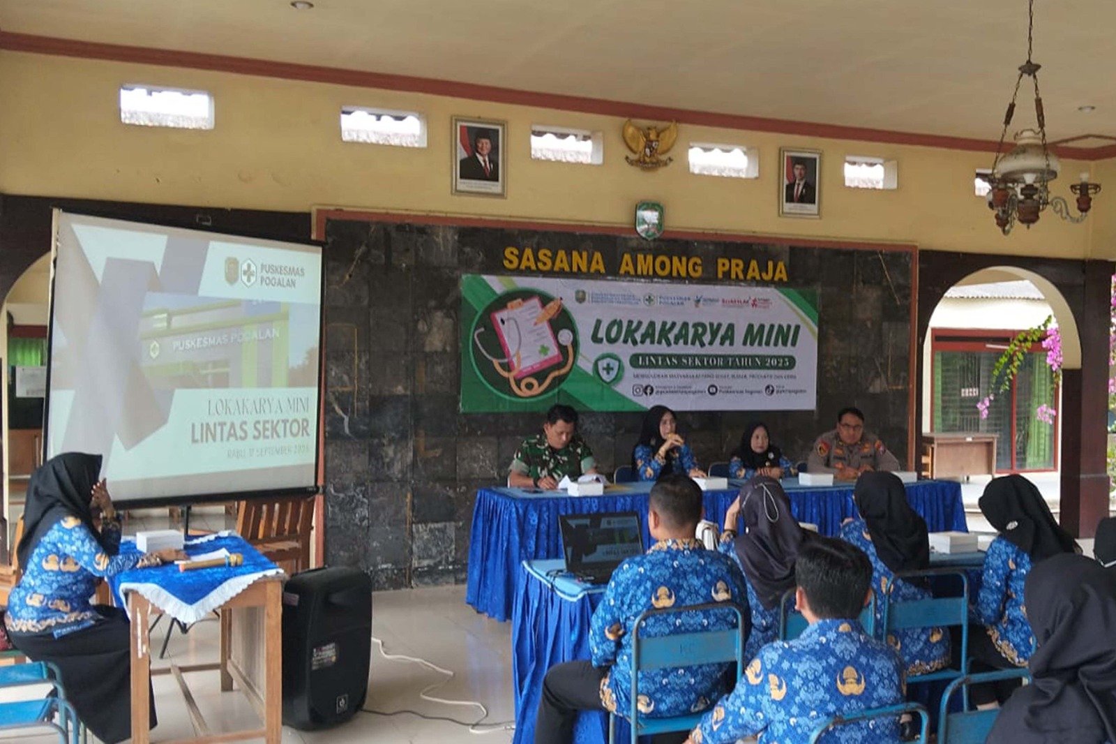 Sinergi TNI-Polri dan Pemda, Dorong Program Kesehatan di Pogalan