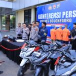 Polres Bojonegoro Berhasil Ungkap Sindikat Curanmor, Lima Tersangka Diamankan*