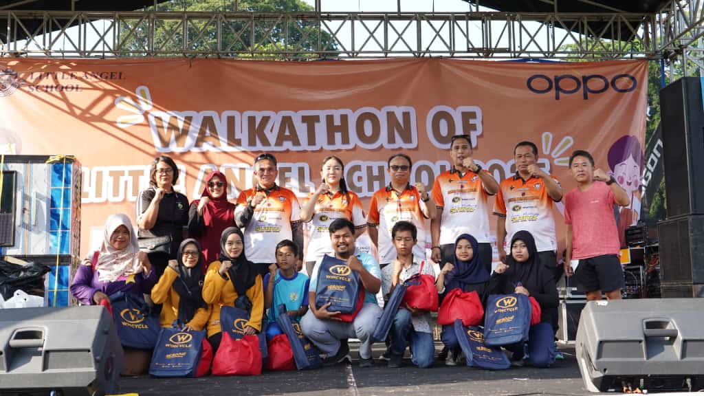 Walkathon Little Angel School Meriahkan Peringatan Haornas 2025 Di Blitar