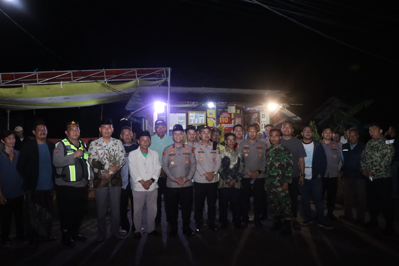Wakapolres Cilegon Kunjungi Pos Kamling, Tekankan Pentingnya Sinergi Polri dan Warga