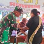 Babinsa Kelurahan Jegu Dampingi Kegiatan Posyandu Percepatan Penanganan Stunting