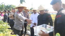 Brimob Polda Jatim Panen Melon dan Semangka, Dukung Program Ketahanan Pangan Nasional* Brimob Polda Jatim Panen Melon dan Semangka, Dukung Program Ketahanan Pangan Nasional*