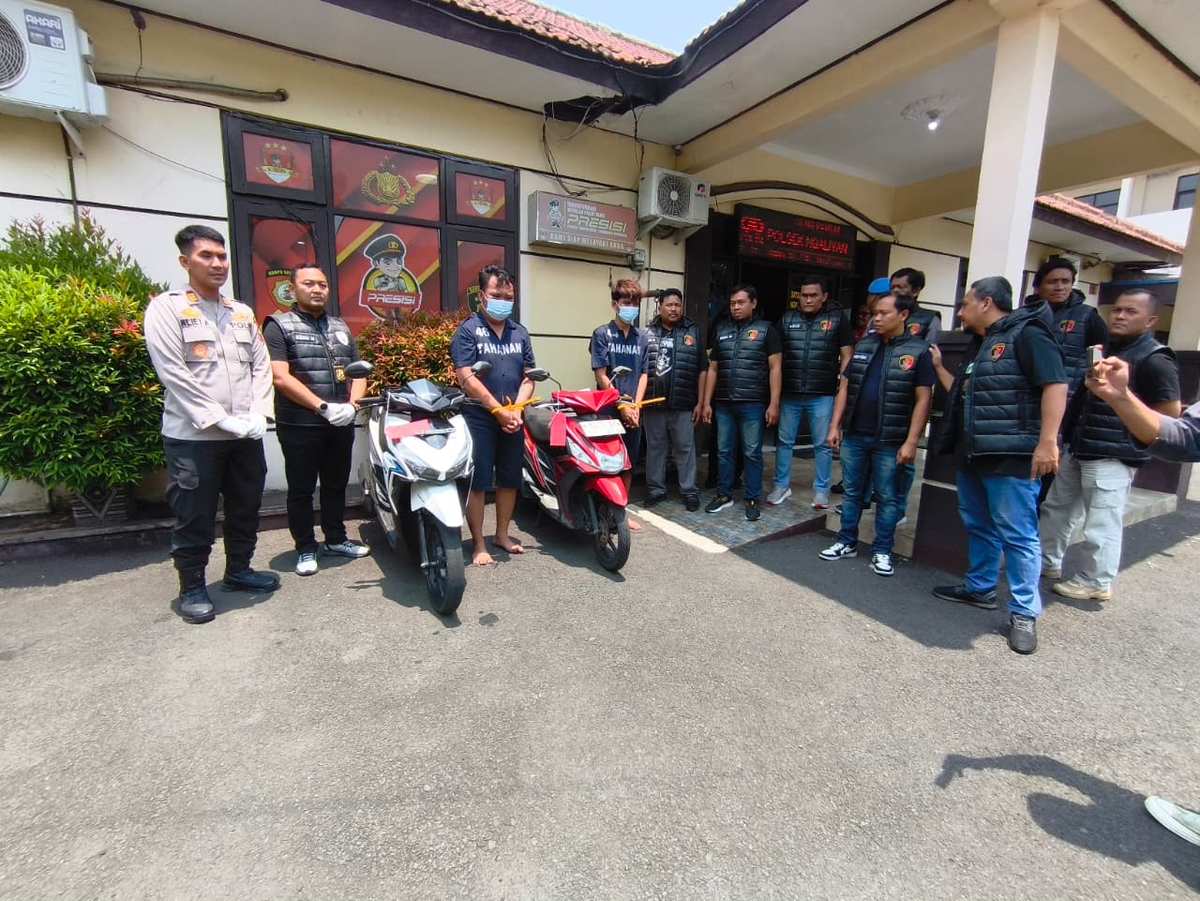 Polsek Ngaliyan Ungkap Kasus Curanmor di Warmindo Dekat Kampus UIN, Dua Pelaku Ditangkap