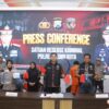 Polres Kediri Kota Amankan Lima Tersangka Pengeroyokan 2 Diantaranya ABH* Polres Kediri Kota Amankan Lima Tersangka Pengeroyokan 2 Diantaranya ABH*