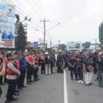 Dijaga Personel Gabungan, Unras di Purbalingga Berlangsung Aman
