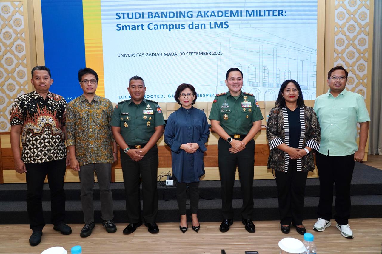 Gubernur Akademi Militer Laksanakan Audiensi dengan Rektor UGM, Dilanjutkan Studi Banding Smart Campus dan LMS