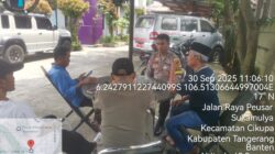 Polsek Cikupa Polresta Tangerang Sambang Warga Kelurahan Sukamulya
